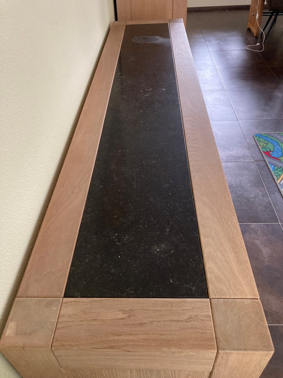 Massief eiken meubels whitewash