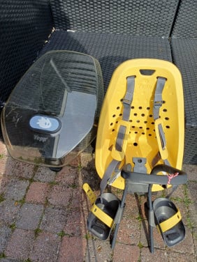 Yepp fietsstoeltje met windscherm