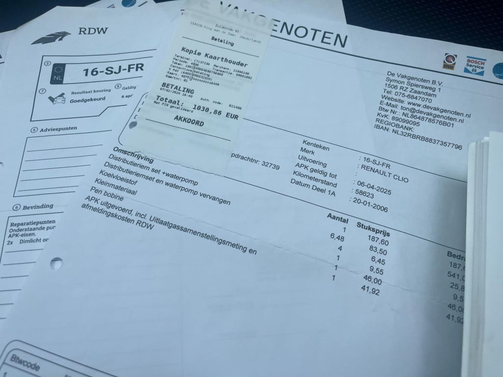 Renault Clio 1.6-16v dynamique luxe | orig. nl | nwe distributie