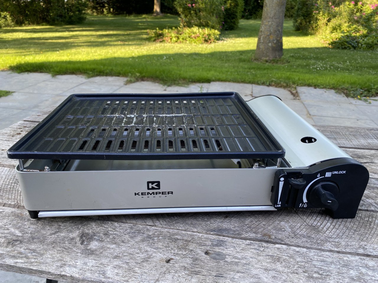 Handige gas BBQ Kemper