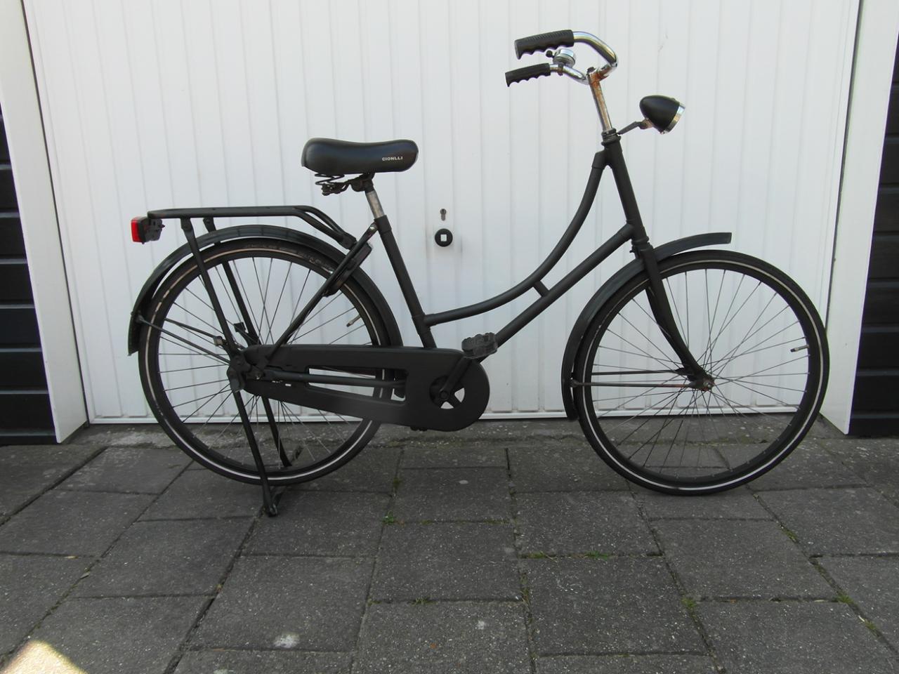 Meisjesfiets 26 inch I Zwart