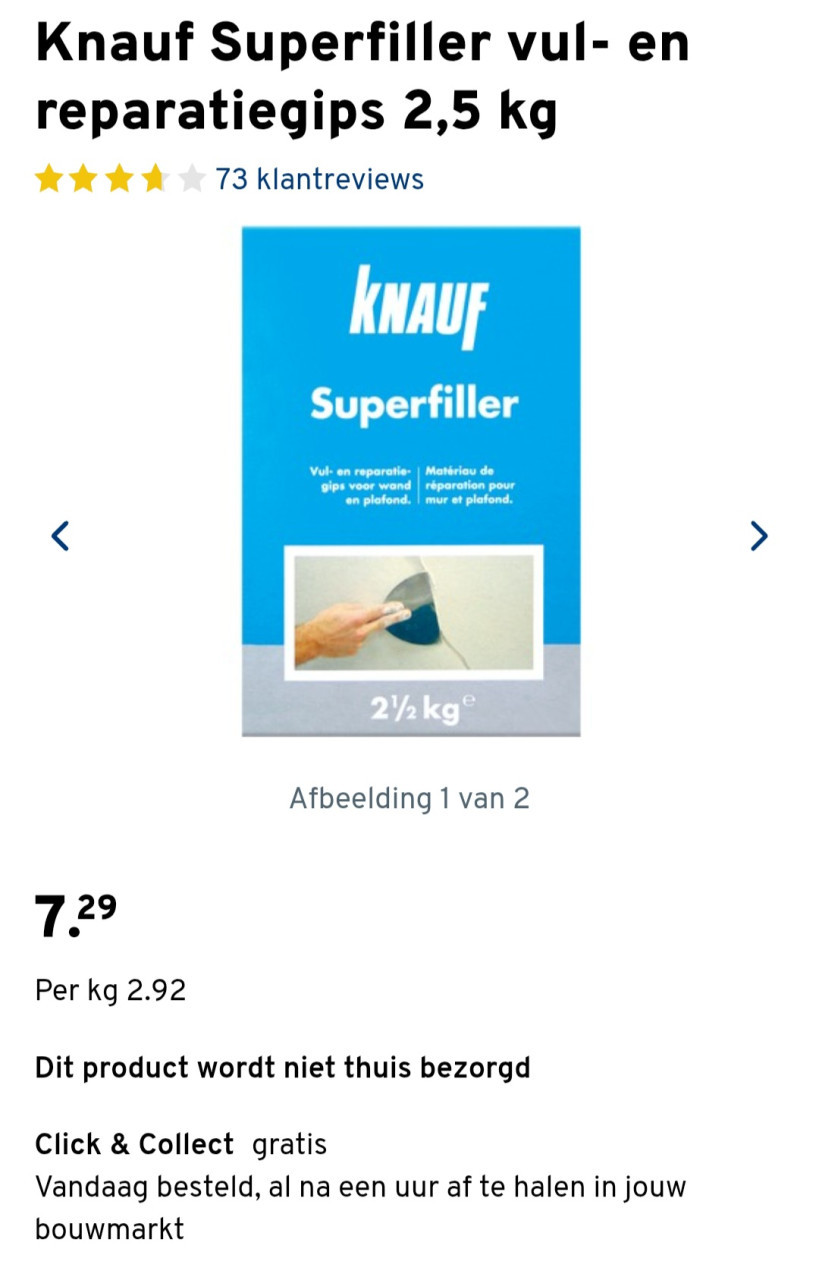 Knauf Superfiller 2.5kg