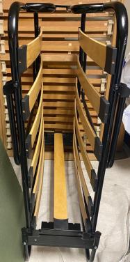 Opklapbed met matras