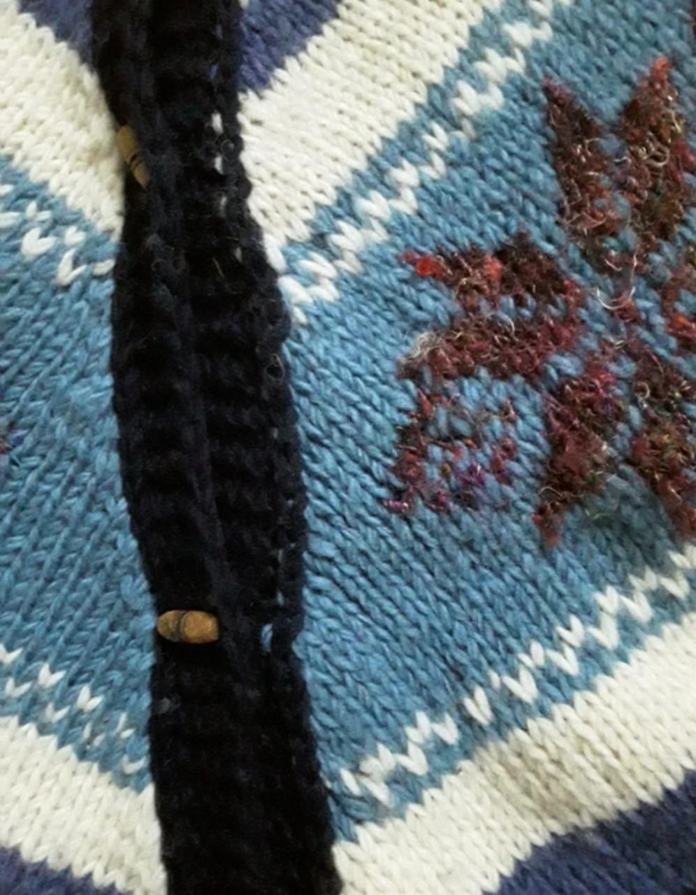Wollen poncho
