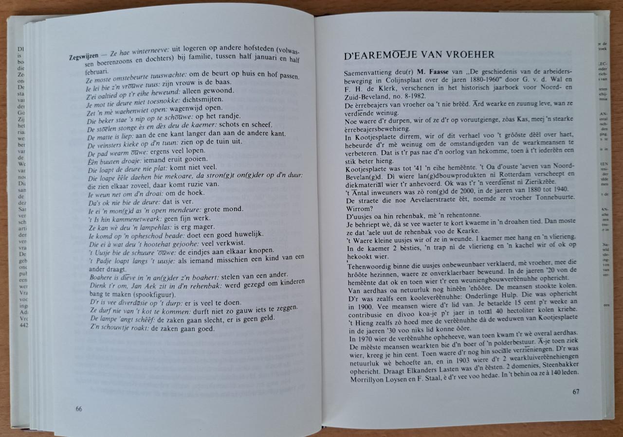 DIALECT OP NOORD-BEVELAND - EJ vd Broecke-de Man en L Eikenhout