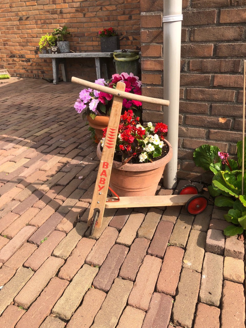 Leuk vintage stepje.