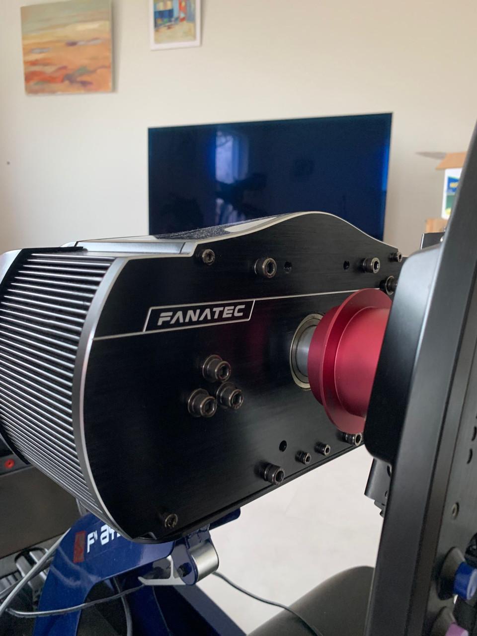 Complete fanatec sim racing set up, playseat F1