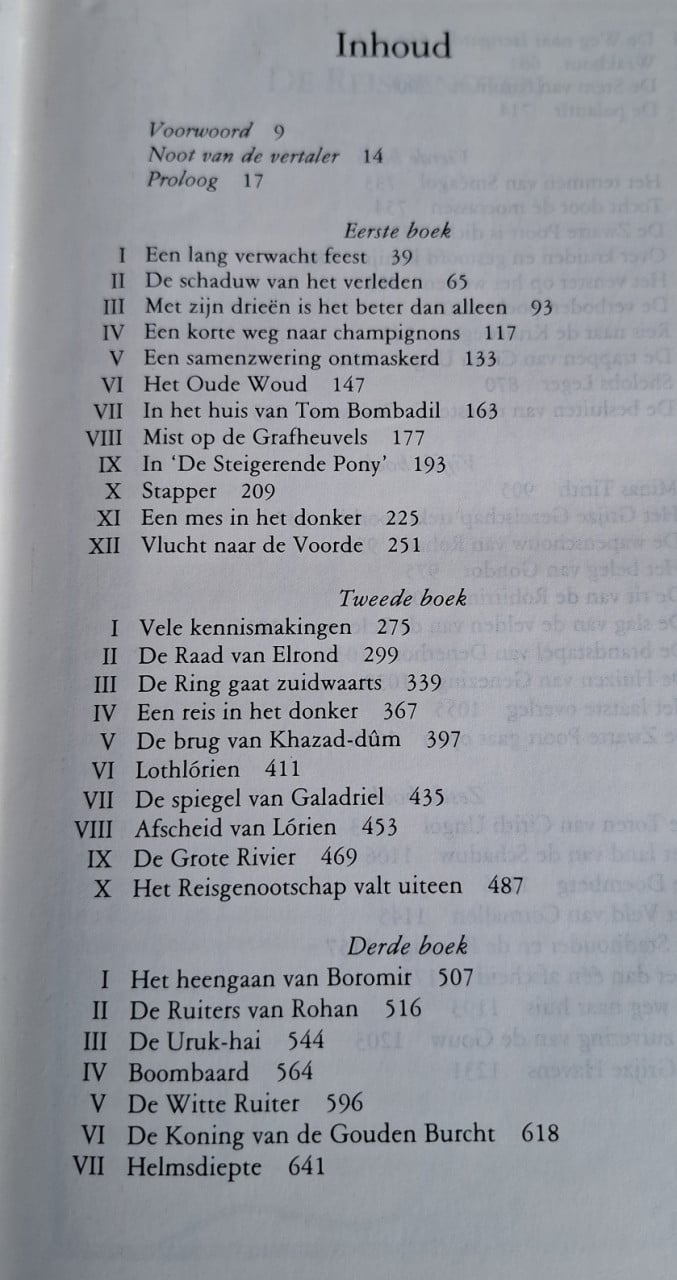In de Ban van de Ring, door J.R.R Tolkien. Uitg. Het Spectrum, 1992