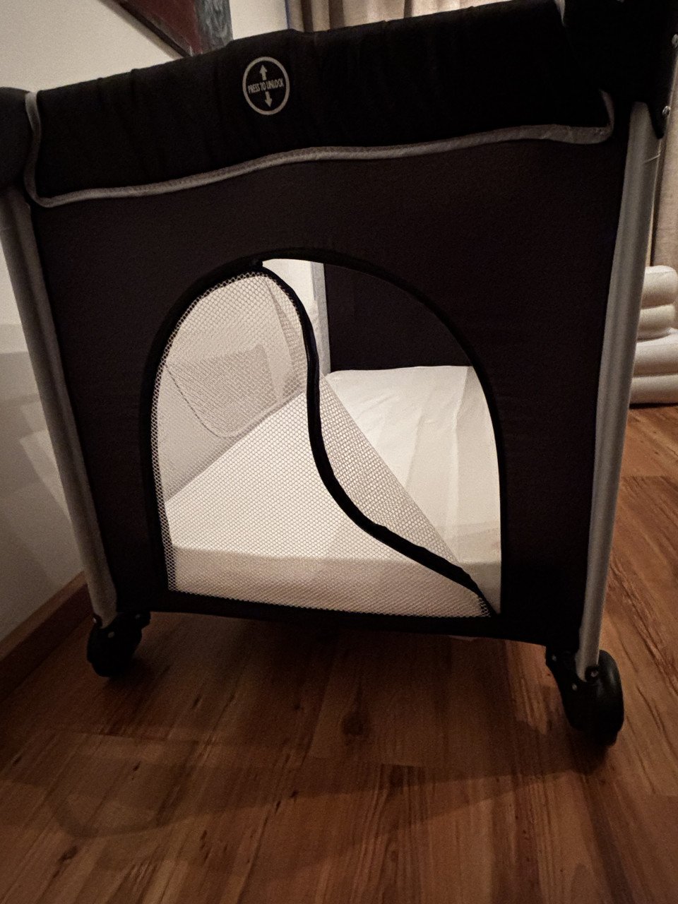 Campingbed met matras