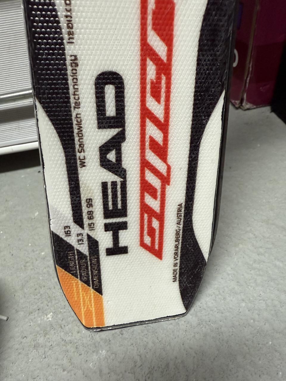 Head super shape speed ski's