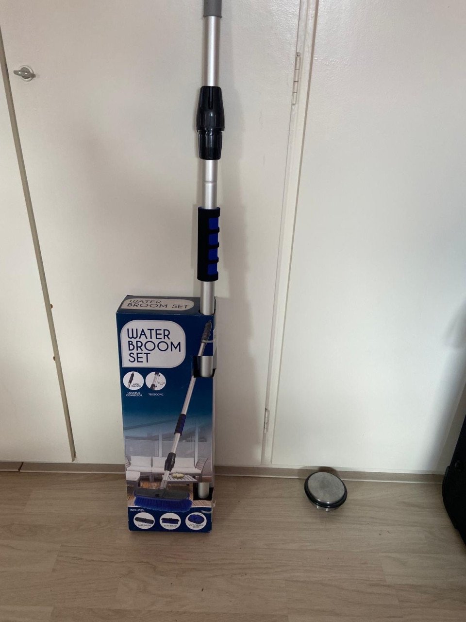 Tekoop waterbroom set NIEUW in doos