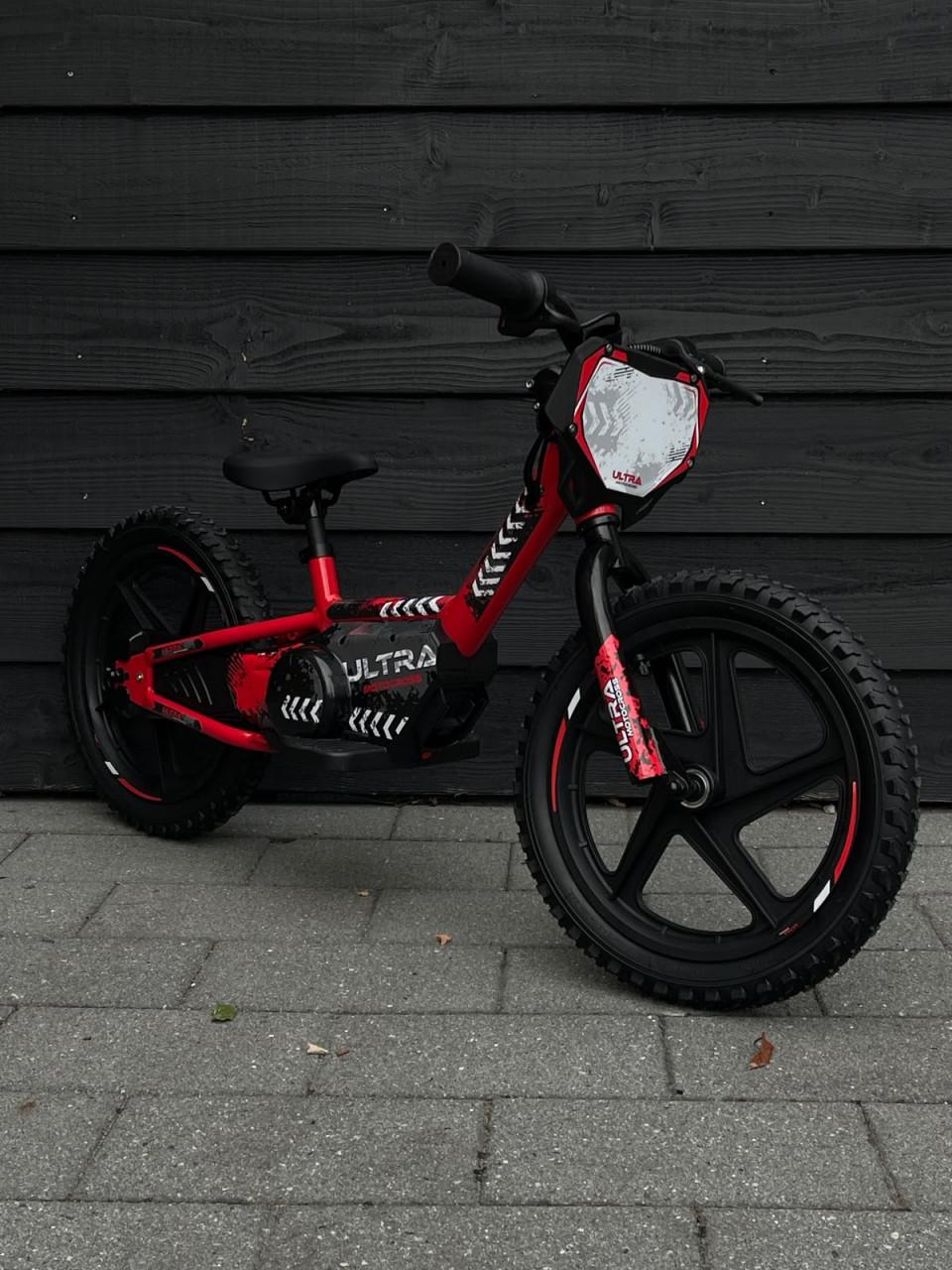 Elektrische loopfiets 12 en 16 inc