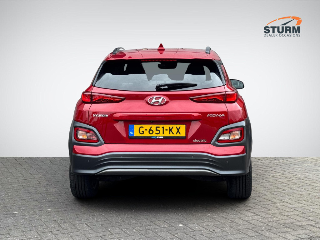 Hyundai Kona ev premium 64 kwh 3-fase lader | navigatie | stoelventilatie +