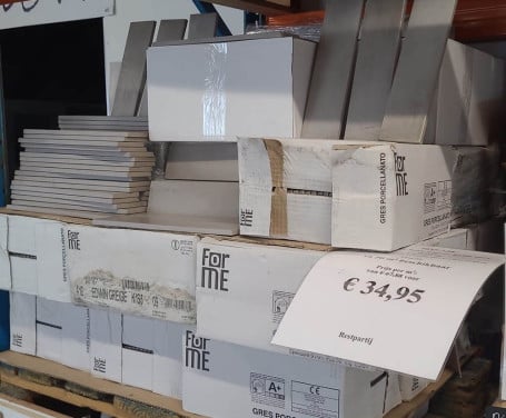 3035-228 Vintagelook tegels, greige, 7x28 cm, van € 67,88/m² voor