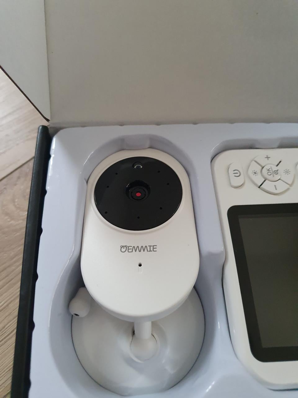 Babyfoon met camera & nachtlampje | 2-wegs audio | zwart