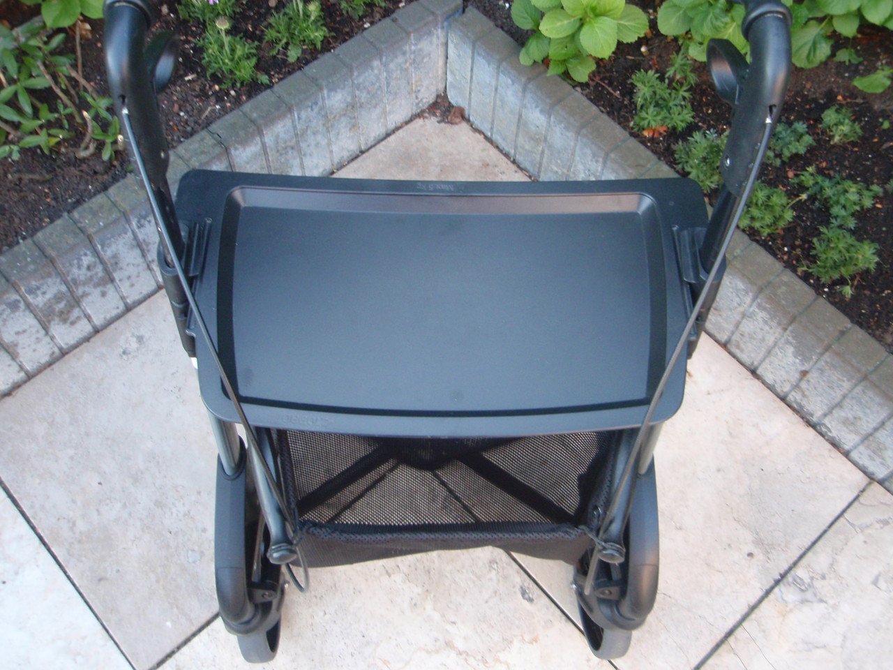 Zgan Topro Troja  rollator met zitje tas rugsteun stokhouder en dienblad