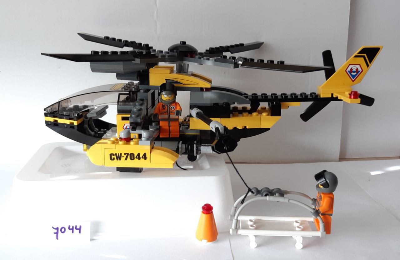 Lego City 7044: rescue chopper/ reddingshelicopter