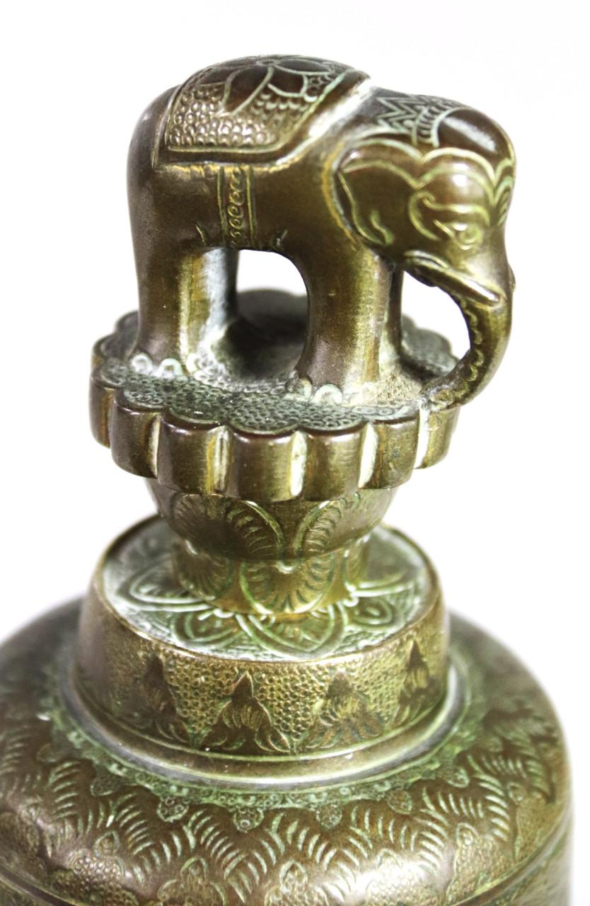 Antieke Bronzen Tempel Bel