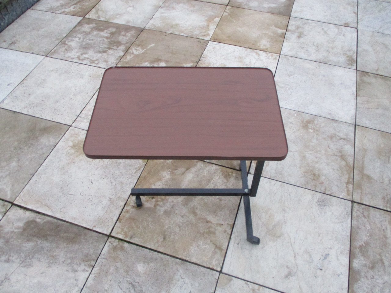 Zgan bedtafel in hoogte instelbaar kantelbaar en demontabel