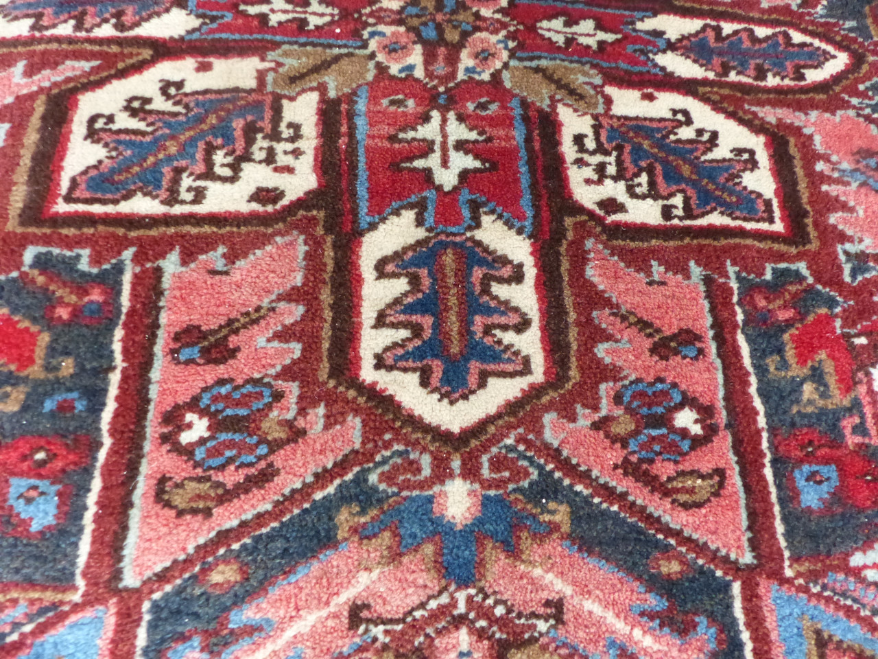 Tapijt uit Iran wol handwerk 261x356 zeer groot zwaar