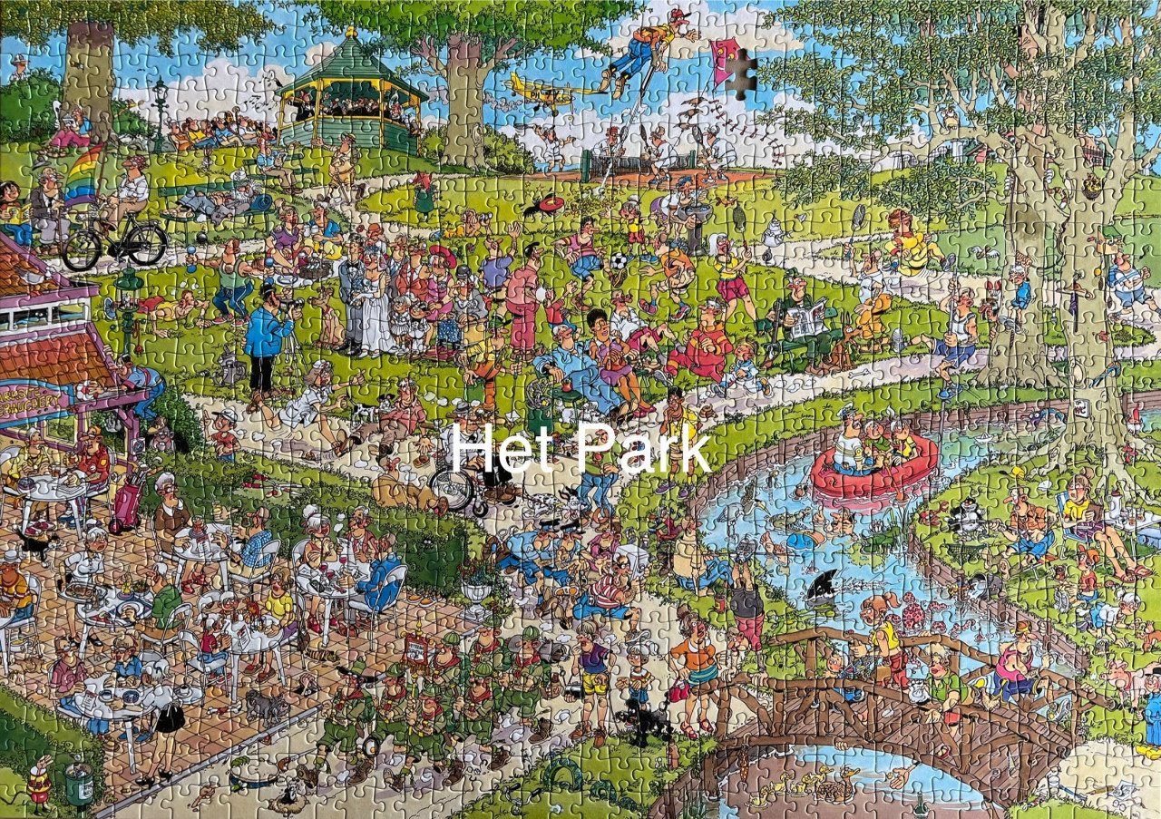 Jan van Haasteren - Combinatiedoos 3 puzzels