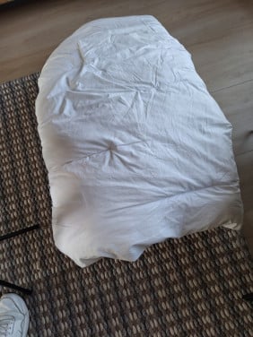 Dekbed 200x200 cm stukje kapot