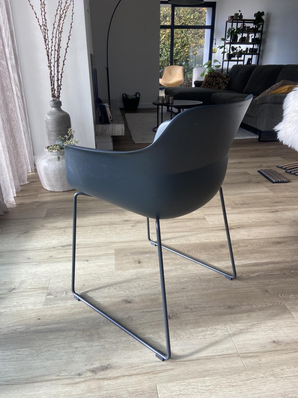 Brunner Crona Light stoelen – set van 8 – antraciet