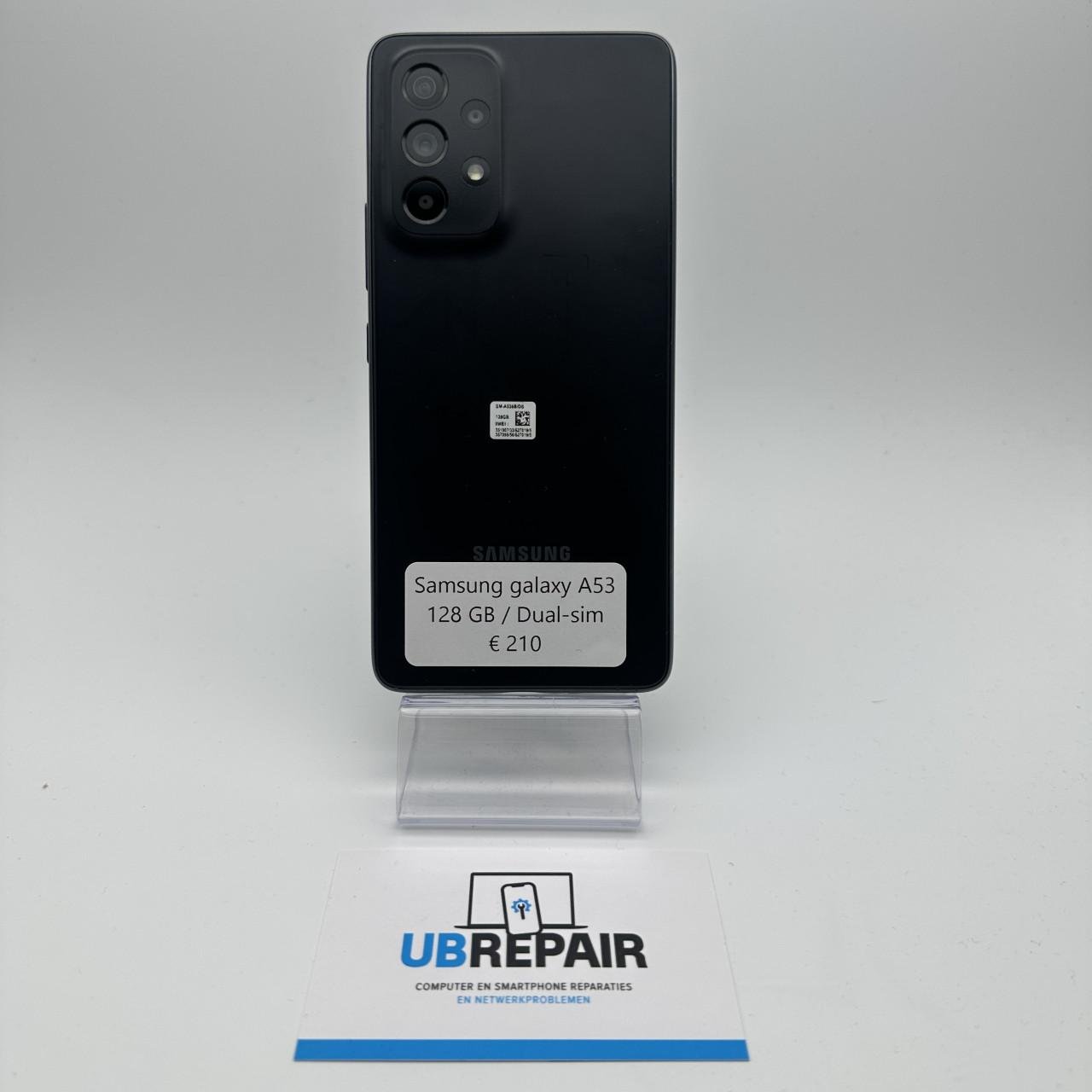 Samsung galaxy A53 128 GB zwart