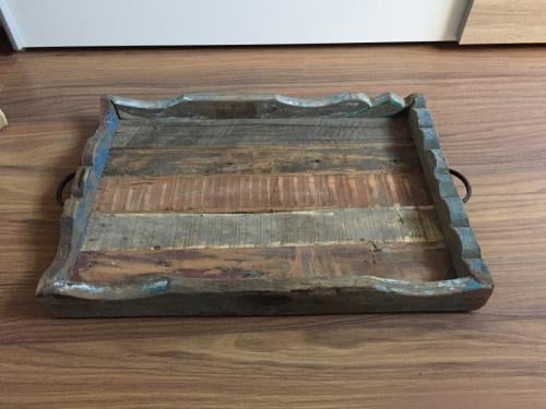 Houten dienblad