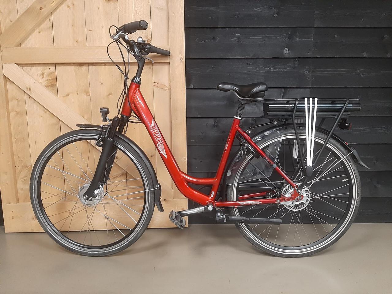 Bijna nieuwe Bikkel ibee Contigo met 7 versn en 465Wh accu
