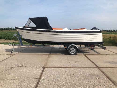 Gentle 535 Sloep met Mercury F20 ELPT EFI en TTH 750kg trailer