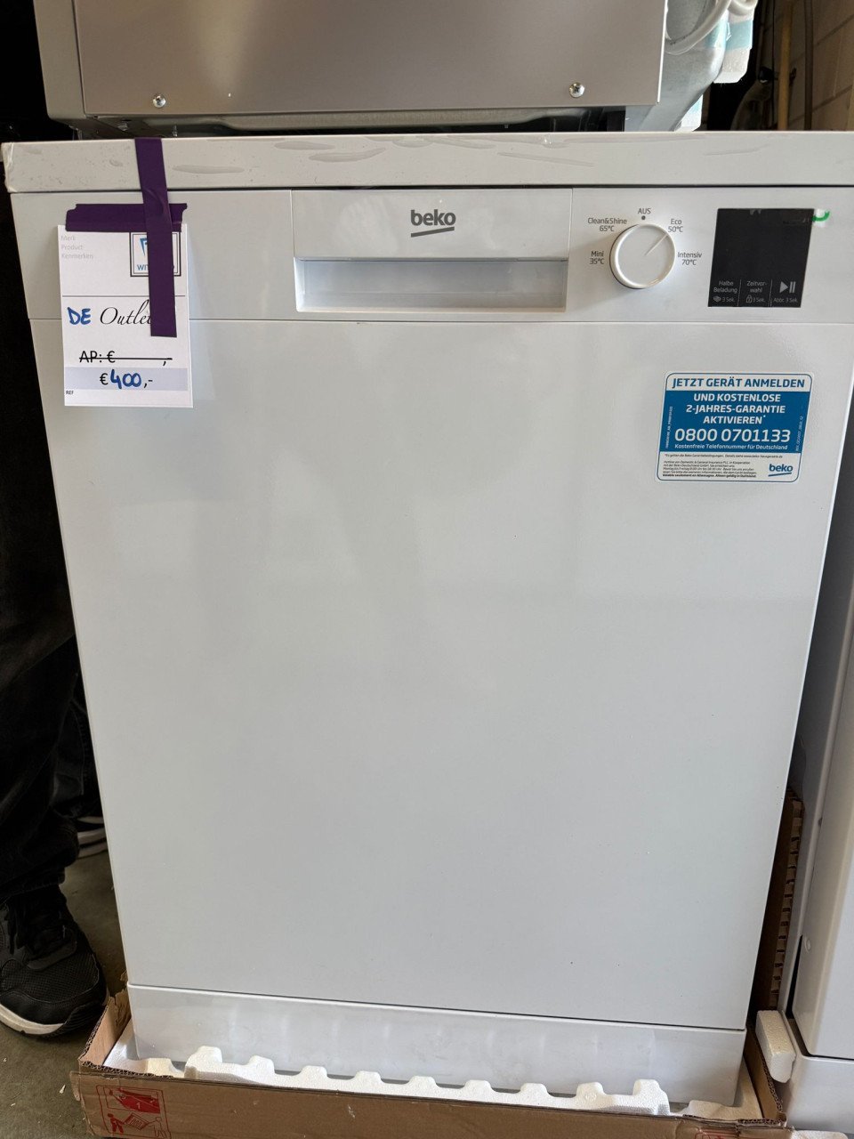 Beko vaatwasser - wit(Nieuw/Outlet)