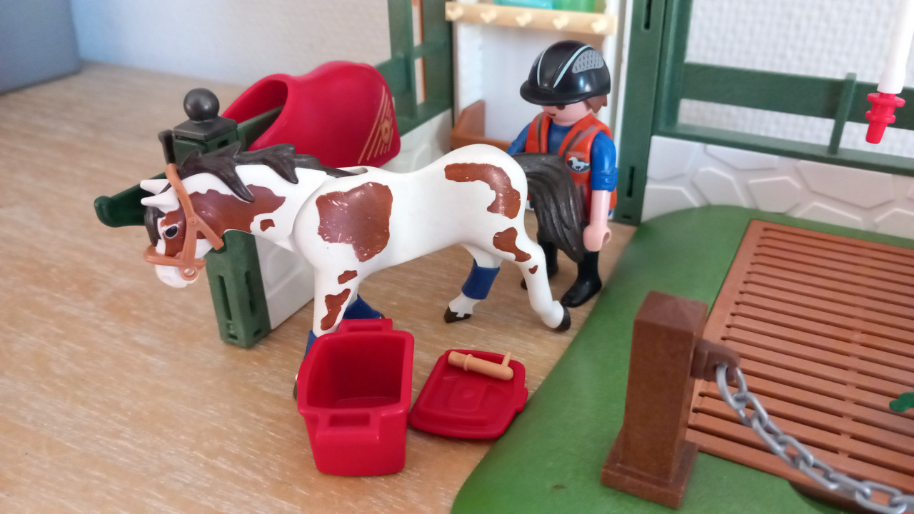 Playmobil paardenwasplaats setnr 6929