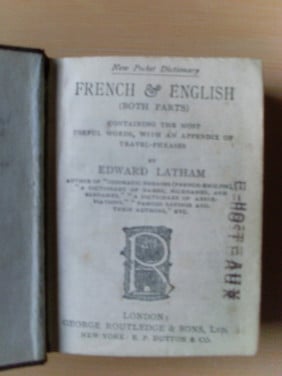 Latham Dictionary of the English and French Languages