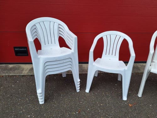 7st Tuinstoel stapelbaar