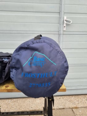 Luchtbed en slaapzak