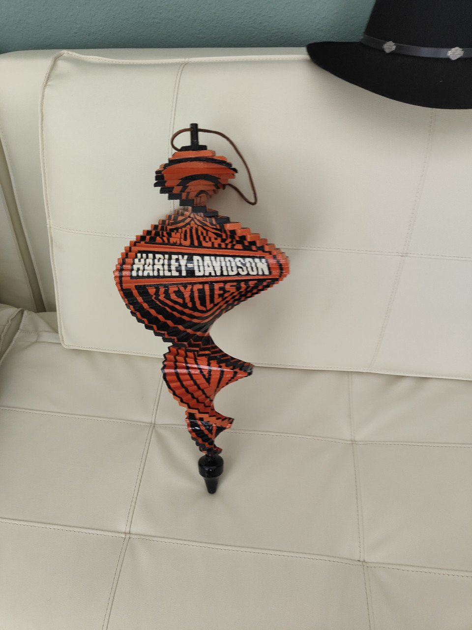 Harley Davidson hoed plus hele mooie draaier