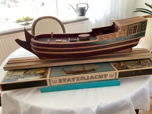 Scheepsmodelbouw Statenjacht