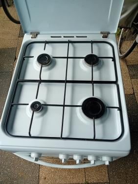 Gasfornuis met elektrische oven