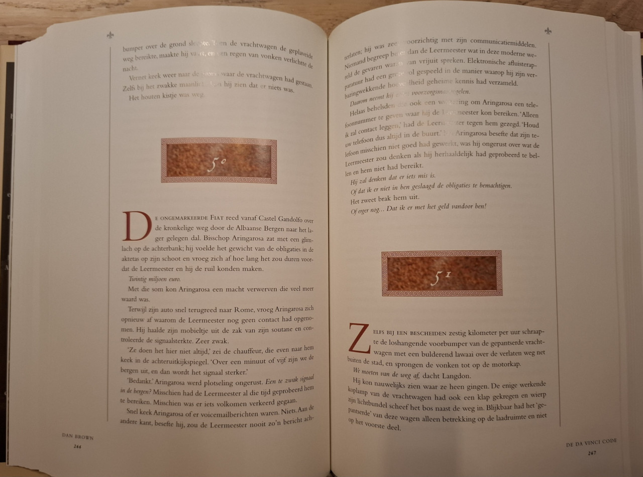 De Da Vinci Code, door Dan Brown: luxe geïllustreerde editie