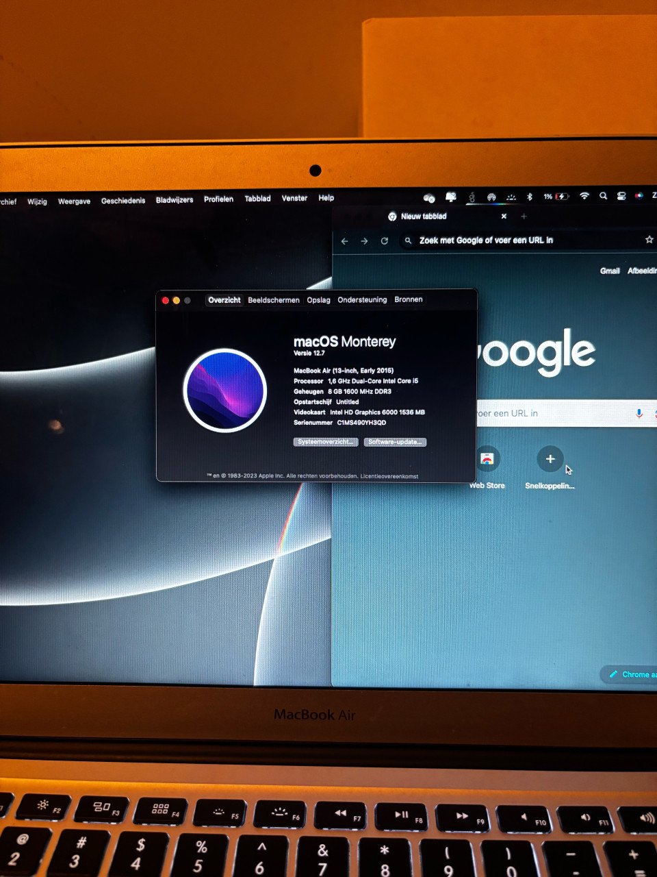 Macbook air early 2015
