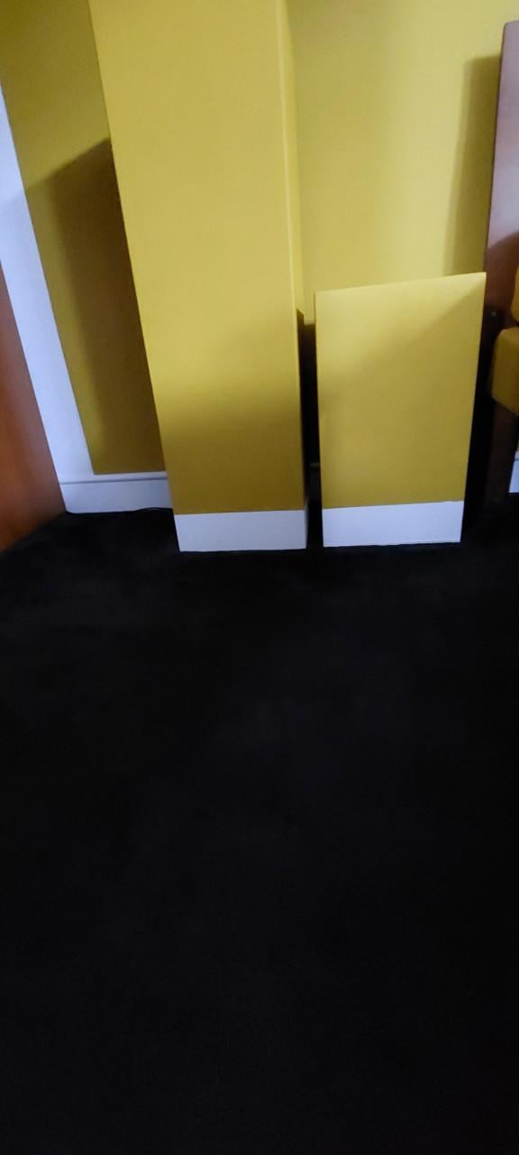 Houten zuilen 2 stuks