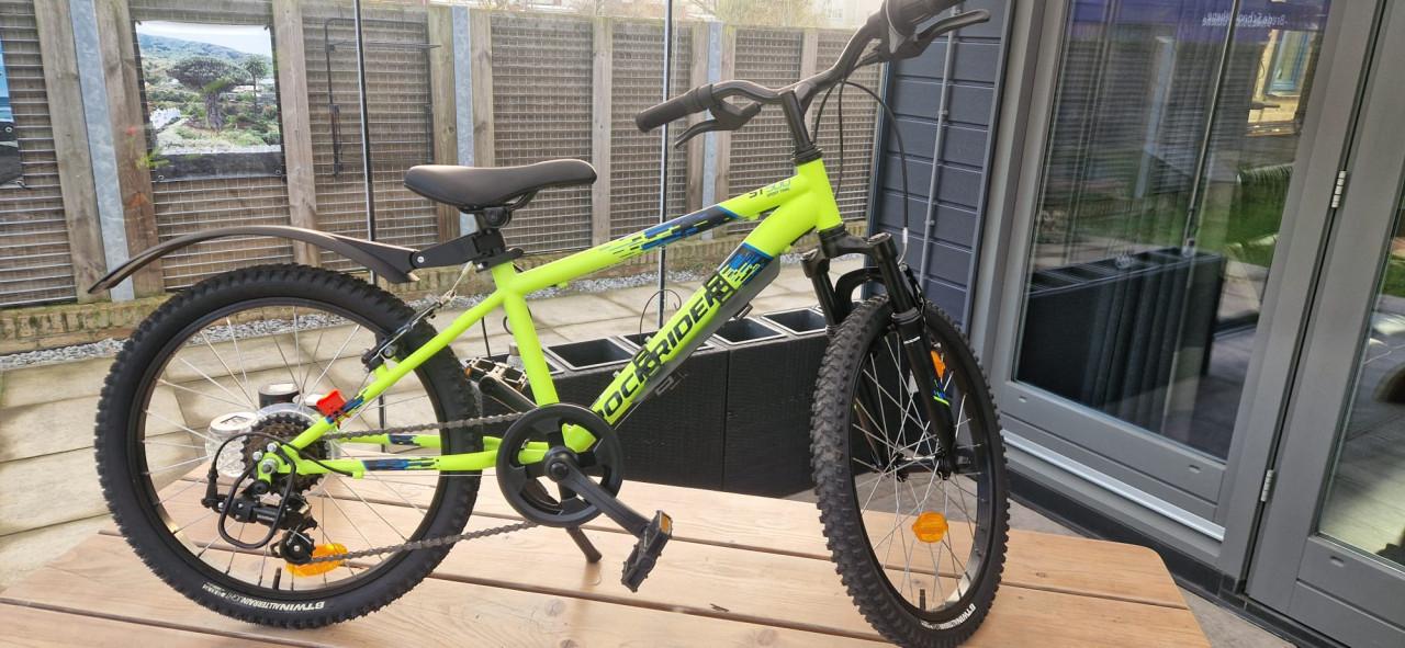 Geheel nieuwe kinderfiets