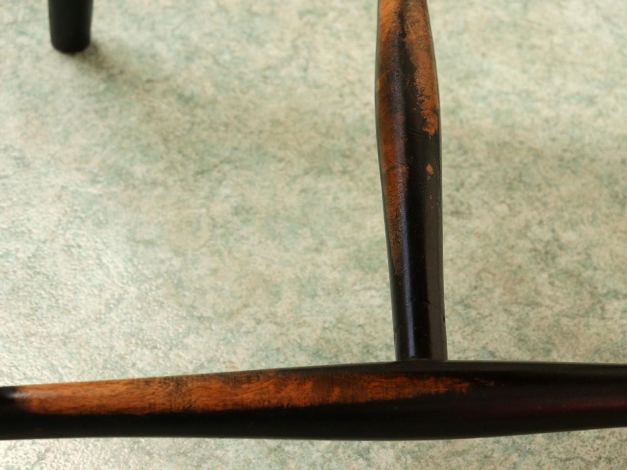 6x vintage Pastoe 'Haga' spijlenstoel