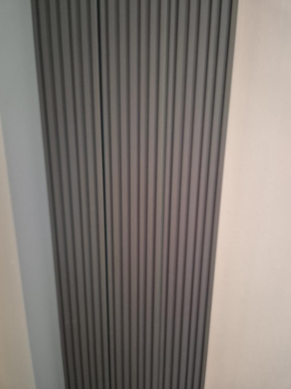 Designradiator 1800 × 300 mm donkergrijs
