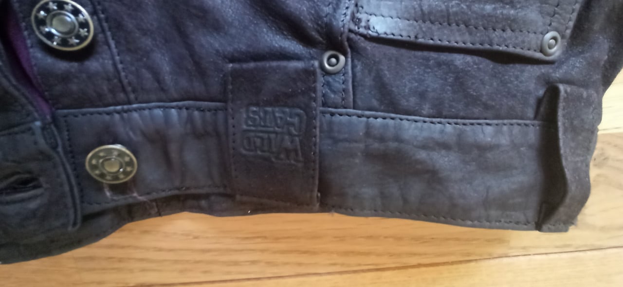 Dames Wild Cats leder short - maat 38 - Nieuw