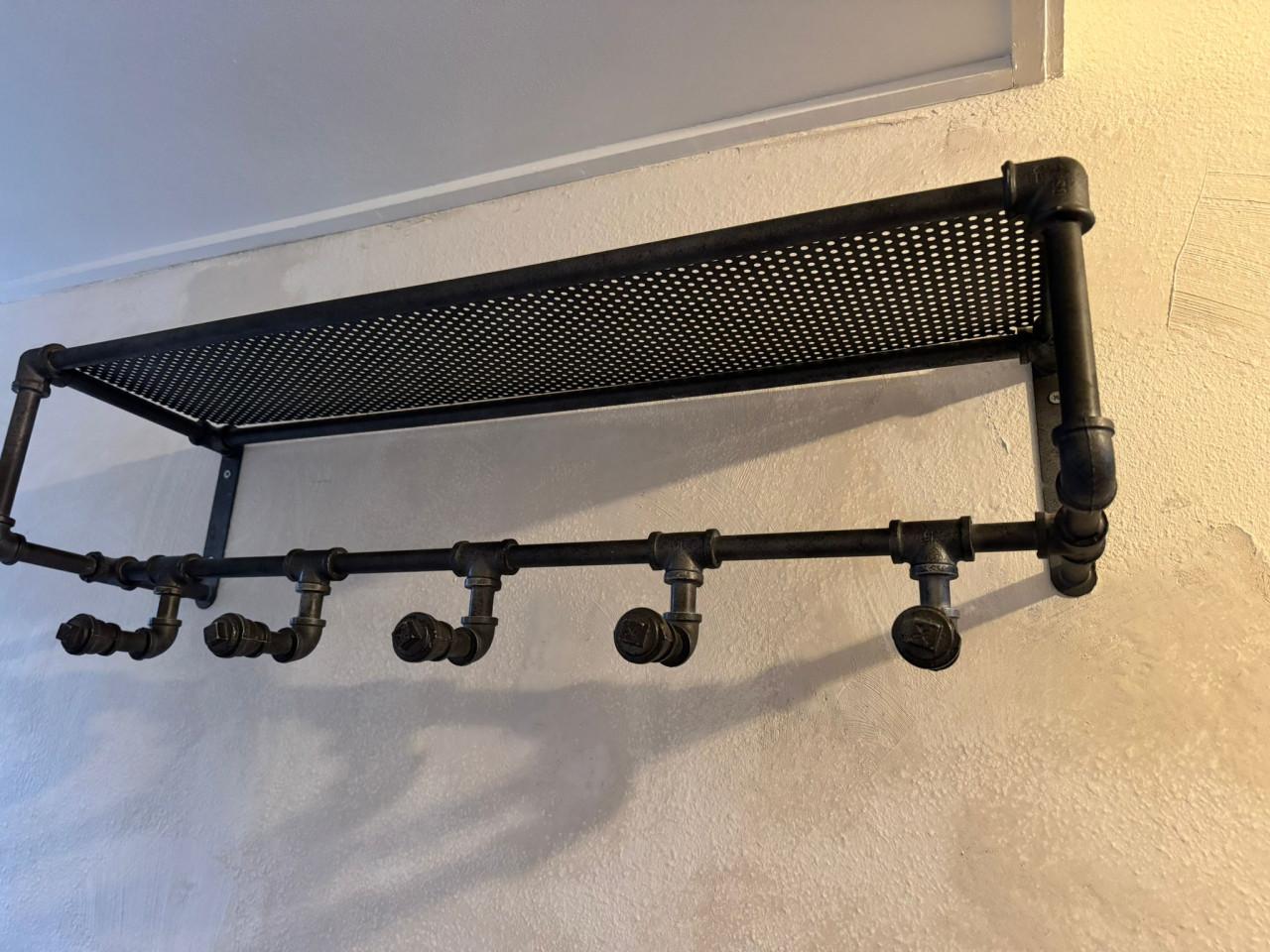 Industriële Wandkapstok - 34,5x10x9,5 cm