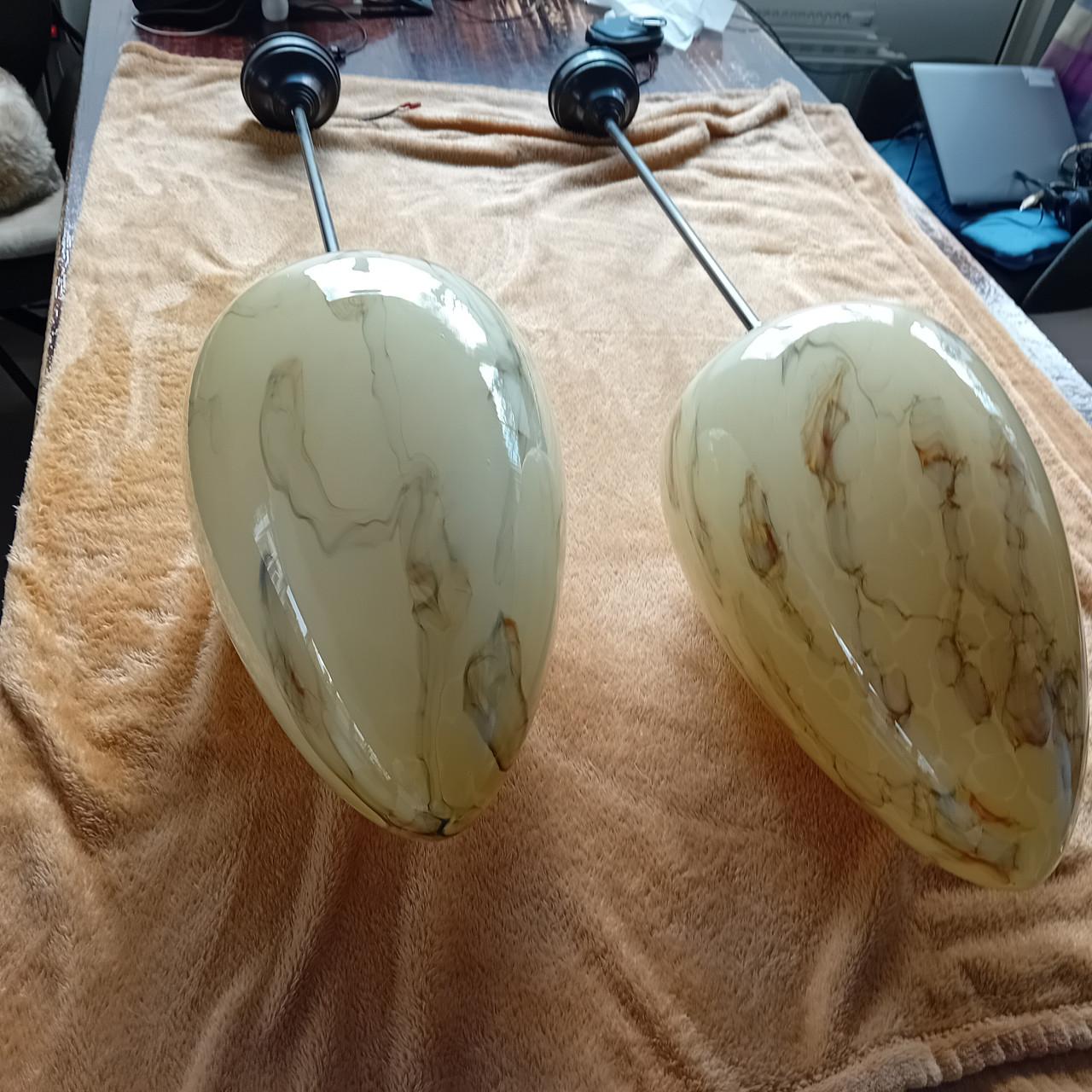 Prachtige art deco hanglampen