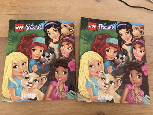 Twee mappen / ringbanden Lego Friends nieuw