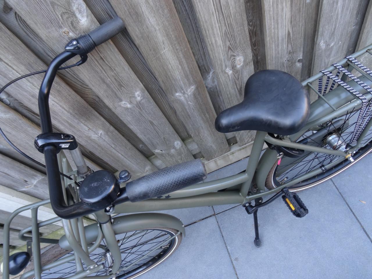 🚲 Cortina U4 Transport Meisjesfiets – 26 inch – Stone Bridge Matt